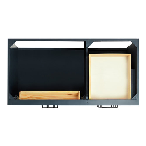 Wildon Home® Penrith 43'' Single Bathroom Vanity with White Quartz Top